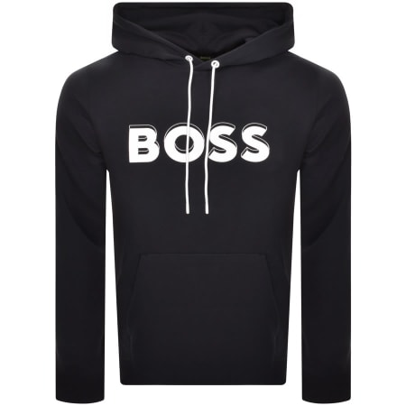 BOSS Soody 1 Hoodie Navy Mainline Menswear